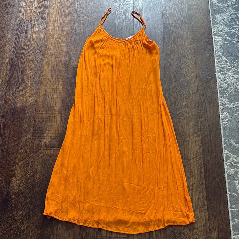 Primark Orange Maxi Dress
